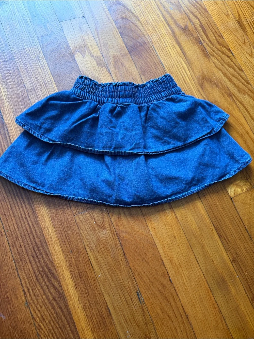 GAP Blue Double-Tier Skater Girl's skirt